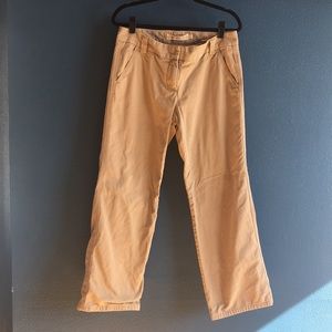 J. Crew flannel lined Chinos size 10